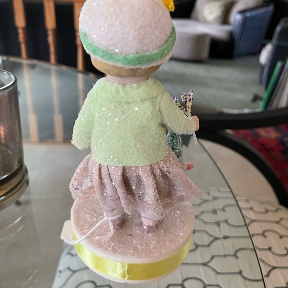 UNIQUE MARGARET HAIRE DESIGNED FOR ESC— SNOWFLAKE GIRL AND LAMB - Picture 3 of 10